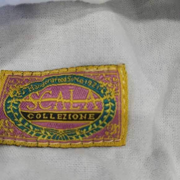 Scala Bucket Hat One Size White Sun Hat Beach Travel Drawstring Packable Cotton - Picture 6 of 11